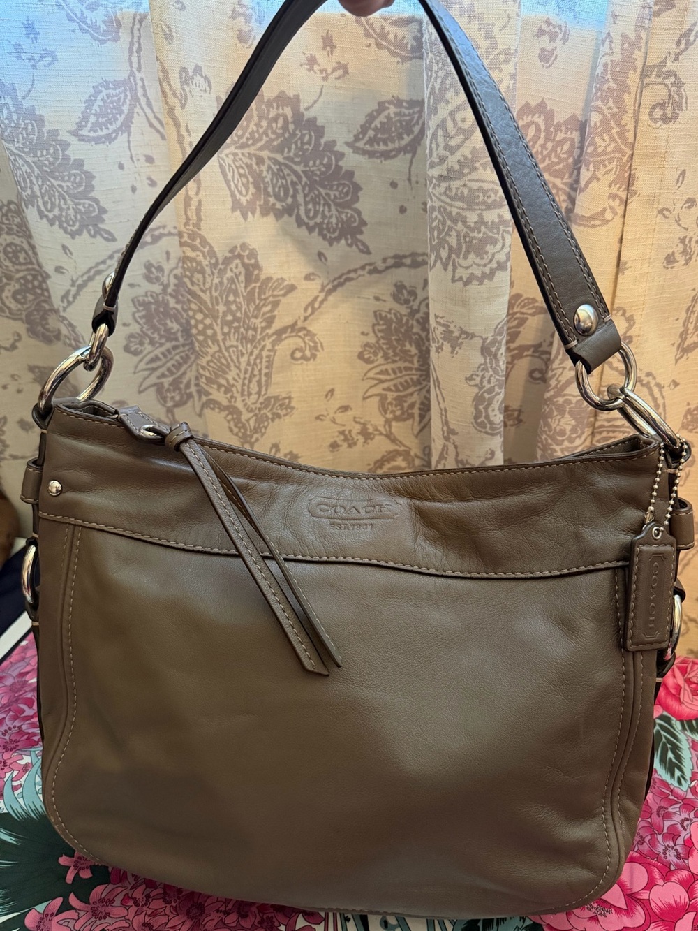Coach Zoe Shoulder Bag in Brown